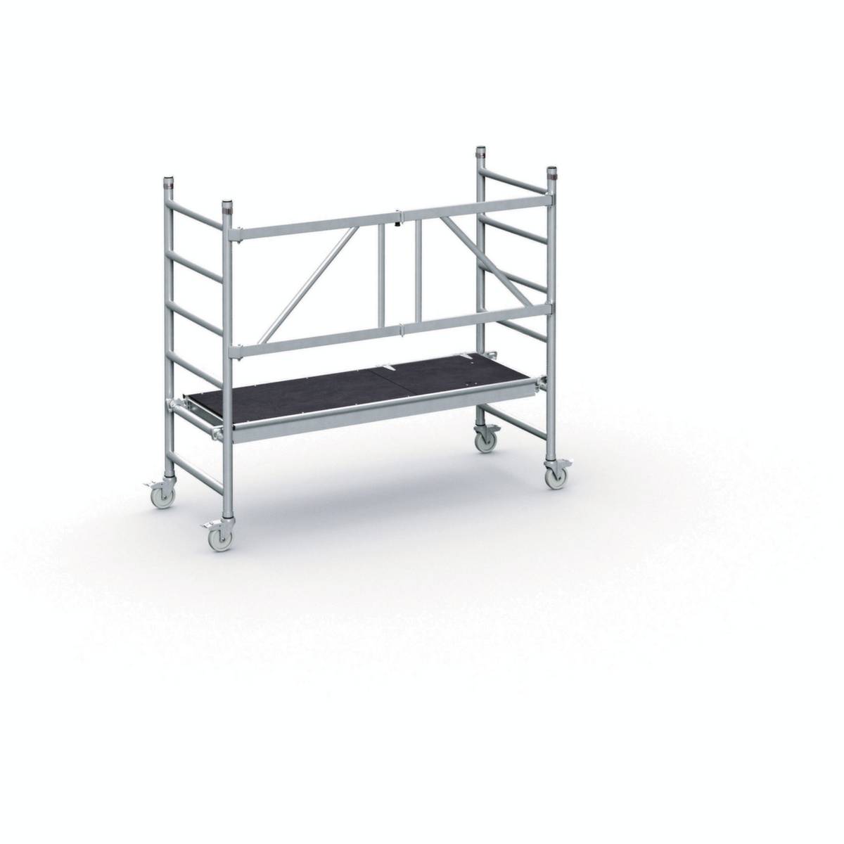 Klappgerüst,Bühne BxT 1800x720mm,Gerüst H 0,55m,Alu