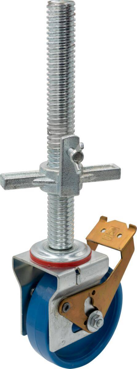 Fahrgerüst,Arbeits H 10,4m,Gerüst H 9,5m,Bühne BxT 2500x750mm,Alu-3
