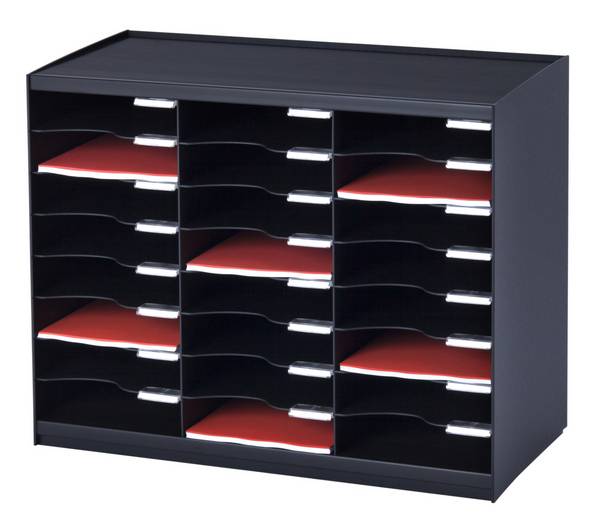 Sortierstation,f. DIN A4,HxBxT 548x674x308mm,Polystyrol,schwarz