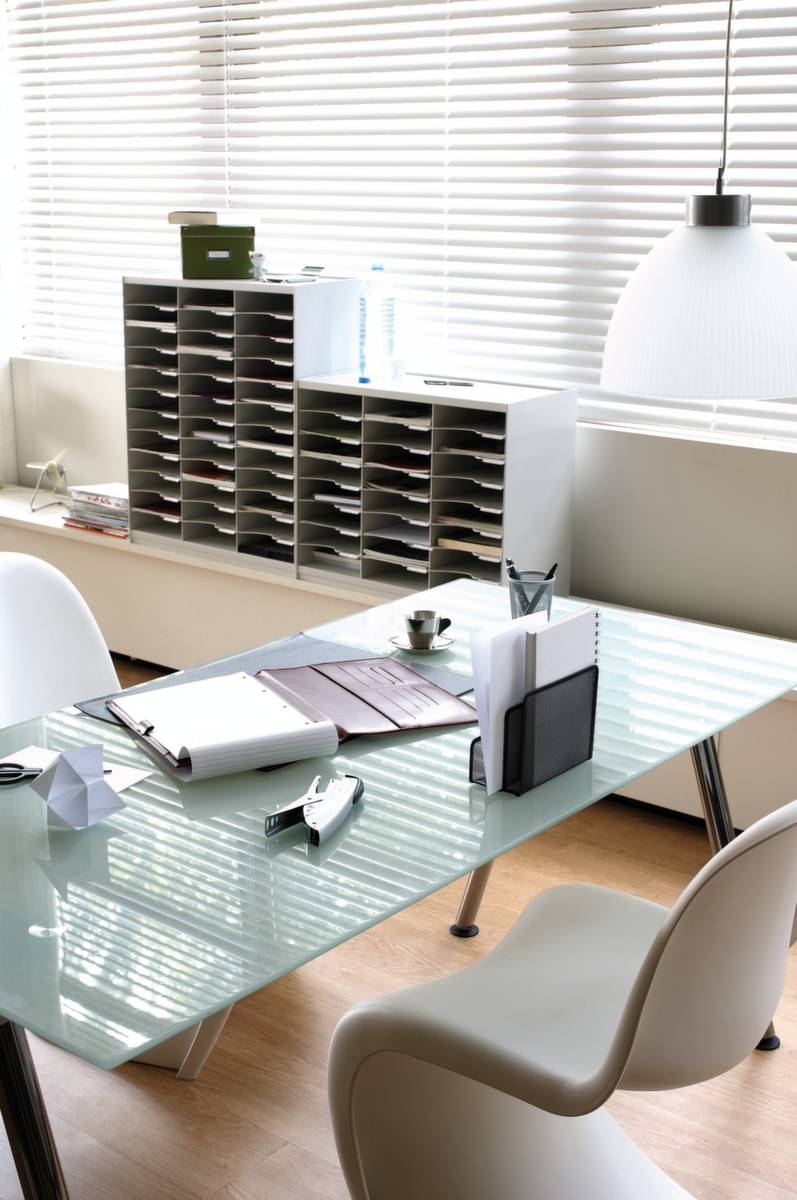 Sortierstation,f. DIN A4,HxBxT 548x674x308mm,Polystyrol,grau-2