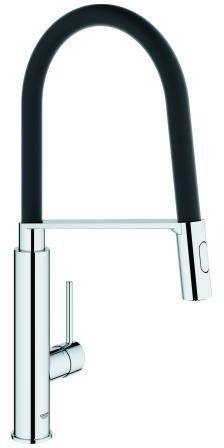 GROHE Einhand-Spültischbatterie Concetto 31491 ausziehbare Profibrause chrom