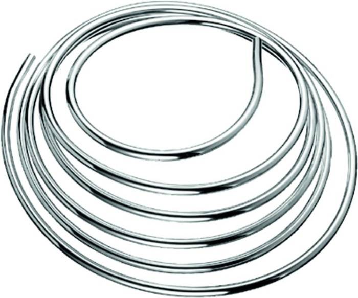 SCHELL 487410699 Kupferrohr biegsam, 5 m Ring, chrom d= 10 mm-0