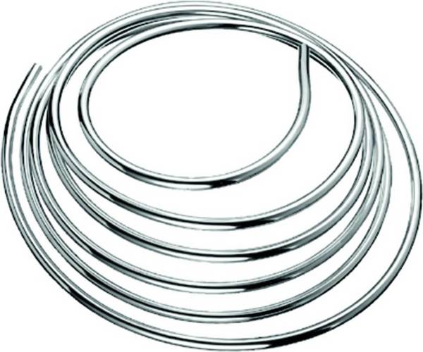 SCHELL 487410699 Kupferrohr  biegsam, 5 m Ring, chrom d= 10 mm