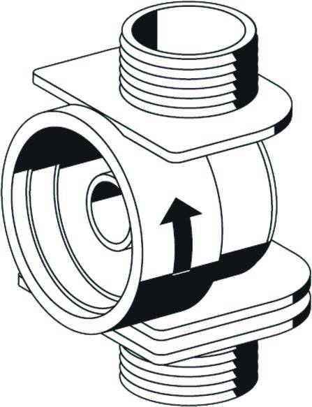 Schell Aufnahmegehäuse Kartuschenventil TIPUS P-0