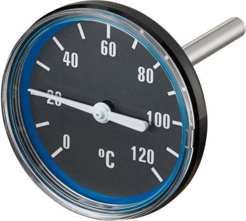 Oventrop Thermometer für Regumat DN 25 ab Baujahr 2015, 32 2013 und plus, Blau, 1357098-0