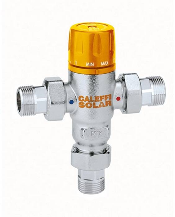 CALEFFI 252153 Solar-Thermomischer 252 für Eingangstemperaturen bis 100 GrC 3/4Z-0