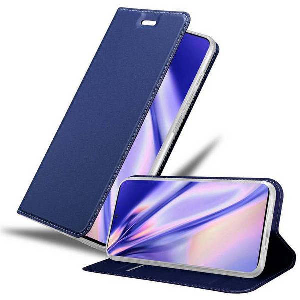 Cadorabo Handyhülle für Samsung Galaxy S20 Schutz Hülle in Blau Cover Etui Book Case Booklet