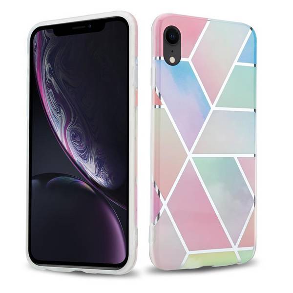 Cadorabo Schutzhülle für Apple iPhone XR Hülle in Rosa TPU Handyhülle Etui Case Cover
