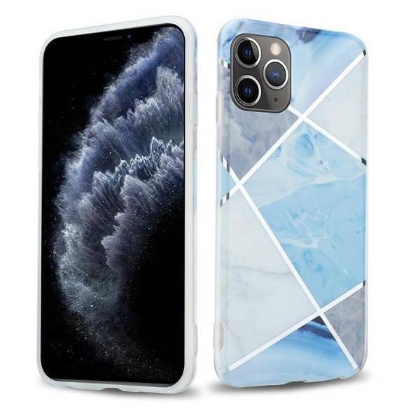 Cadorabo Schutzhülle für Apple iPhone 11 PRO Hülle in Blau TPU Handyhülle Etui Case Cover