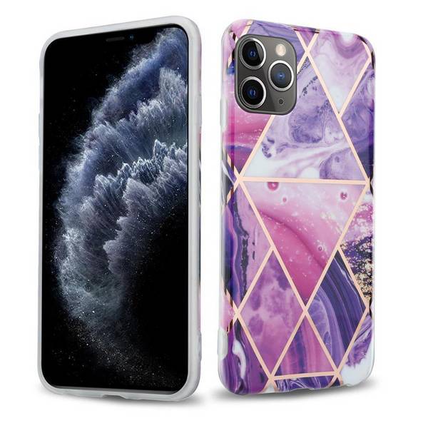 Cadorabo Schutzhülle für Apple iPhone 11 PRO MAX Hülle in Lila TPU Handyhülle Etui Case Cover