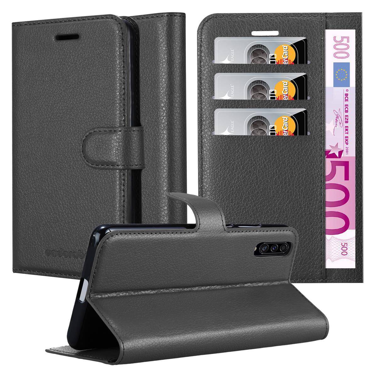 Cadorabo Hülle für Samsung Galaxy A50 4G / A50s / A30s Schutz Hülle in Schwarz Handyhülle Etui Case Cover-0