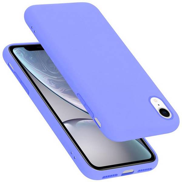 Cadorabo Schutzhülle für Apple iPhone XR Hülle in Lila Handyhülle Case Cover TPU Etui