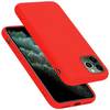 Cadorabo Schutzhülle für Apple iPhone 11 PRO MAX Hülle in Rot Handyhülle Case Cover TPU Etui