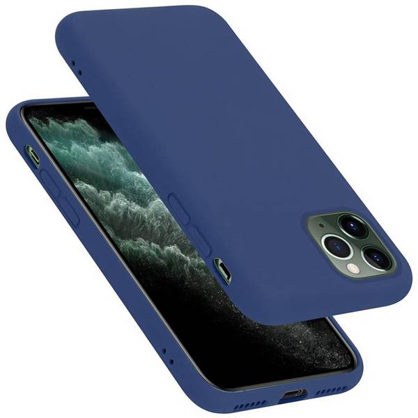 Cadorabo Schutzhülle für Apple iPhone 11 PRO MAX Hülle in Blau Handyhülle Case Cover TPU Etui