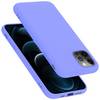 Cadorabo Schutzhülle für Apple iPhone 12 / 12 PRO Hülle in Lila Handyhülle Case Cover TPU Etui