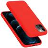 Cadorabo Schutzhülle für Apple iPhone 12 / 12 PRO Hülle in Rot Handyhülle Case Cover TPU Etui