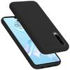 Cadorabo Schutzhülle für Huawei P30 Hülle in Schwarz Handyhülle Case Cover TPU Etui