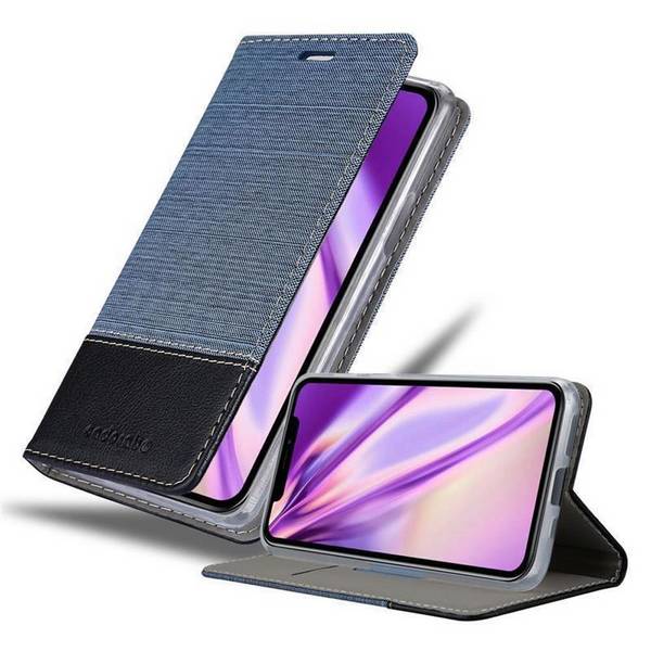 Cadorabo Hülle für Apple iPhone 11 PRO Schutzhülle in Blau Handy Hülle Etui Book Case Cover
