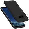 Cadorabo Schutzhülle für Samsung Galaxy S8 Hülle in Schwarz Handyhülle Case Cover TPU Etui