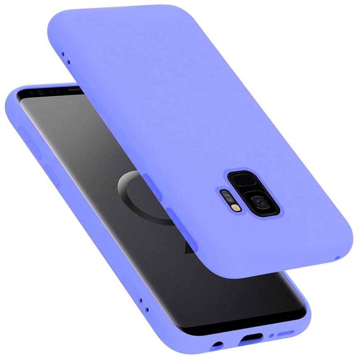 Cadorabo Schutzhülle für Samsung Galaxy S9 Hülle in Lila Handyhülle Case Cover TPU Etui-0