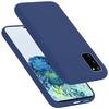 Cadorabo Schutzhülle für Samsung Galaxy S20 Hülle in Blau Handyhülle Case Cover TPU Etui