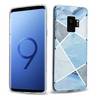 Cadorabo Schutzhülle für Samsung Galaxy S9 Hülle in Blau TPU Handyhülle Etui Case Cover