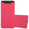 Cadorabo Hülle für Samsung Galaxy A80 / A90 4G Schutzhülle in Rot Handyhülle TPU Silikon Etui Case Cover