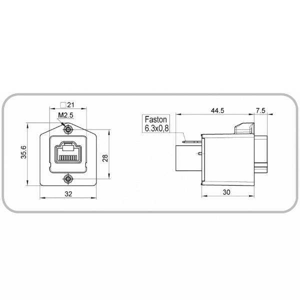EMOSAFE EN-50HG-S Netzwerkisolator-2