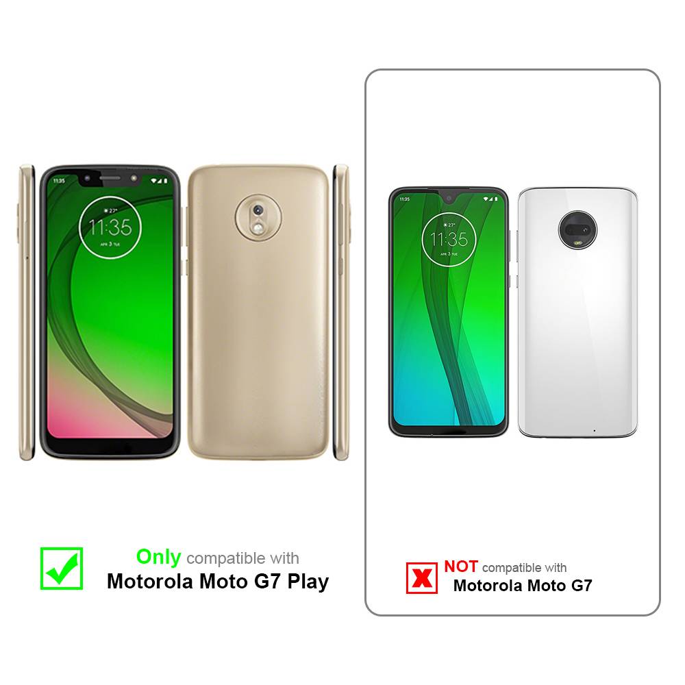 Cadorabo Handykette für Motorola MOTO G7 PLAY in Schwarz - Handy Schutz Hülle Necklace mit Verstellbaren Band Kordel zum-1