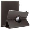 Cadorabo Hülle für Kindle FIRE HD 8 2017 / 2018 (7. und 8. Gen.) Schutzhülle in Braun 360 Grad Tablet Hülle Etui Cover