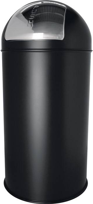 HELIT H2401795 Abfallsammler D.314xH650mm 30 l schwarz