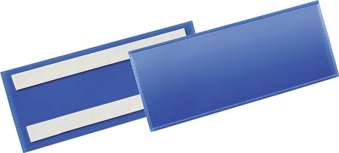 179407 Etikettentasche B210xH74mm blau selbstklebend