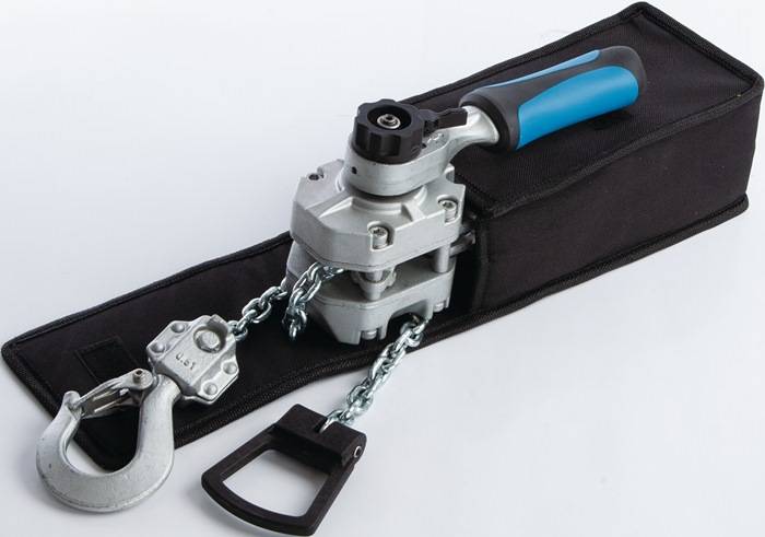 PLANETA G10460 Hebelzug PAH 250 Tragfähigkeit 250 kg Hubhöhe 1,5 m mit automatis-0