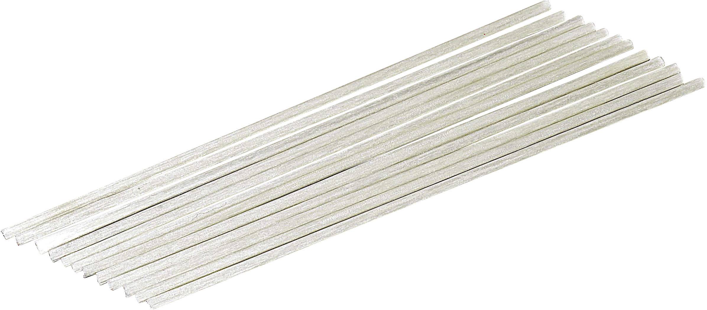 NONAME Ersatzpinsel (Glashaar) für Glasfaser-Radierer 12er-Pack Durchmesser 2 mm
