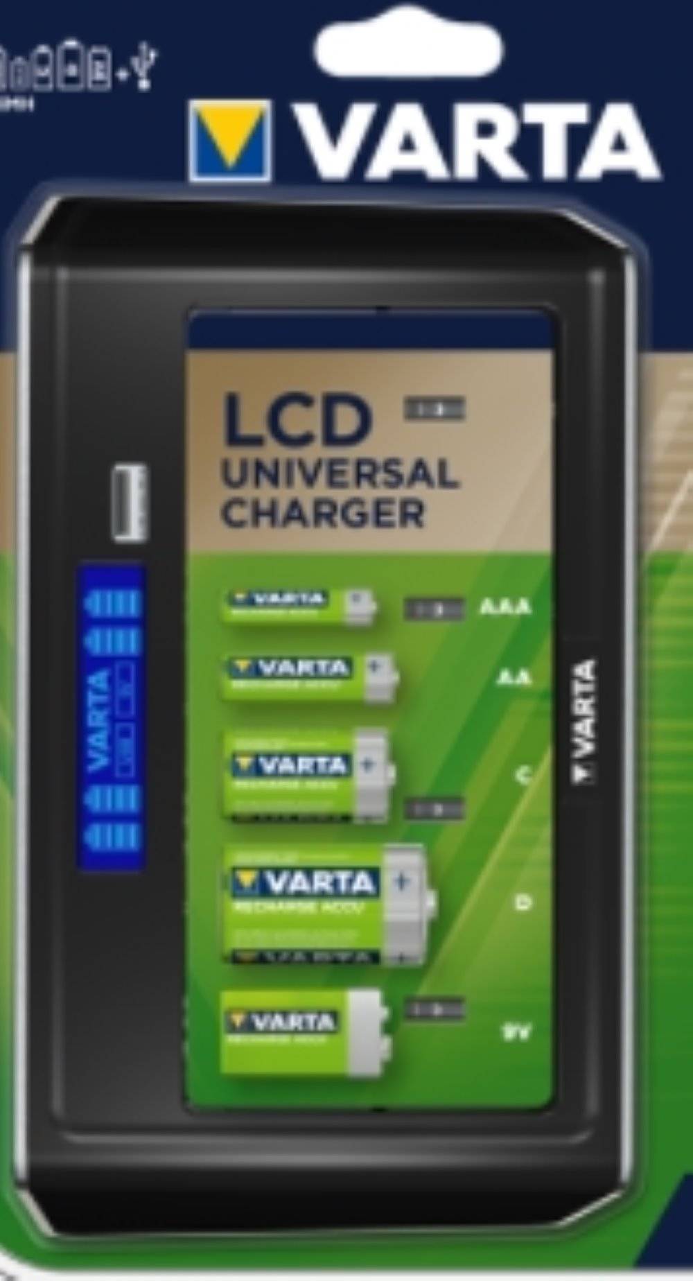 2St. Varta Varta LCD Universal Charger+ 57688