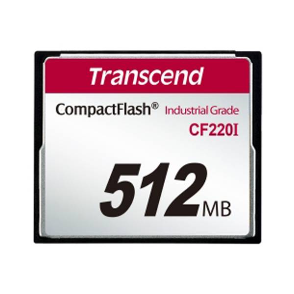 Transcend CF220I Industrial Temp - Flash-Speicherkarte - 512 MB - CompactFlash-0