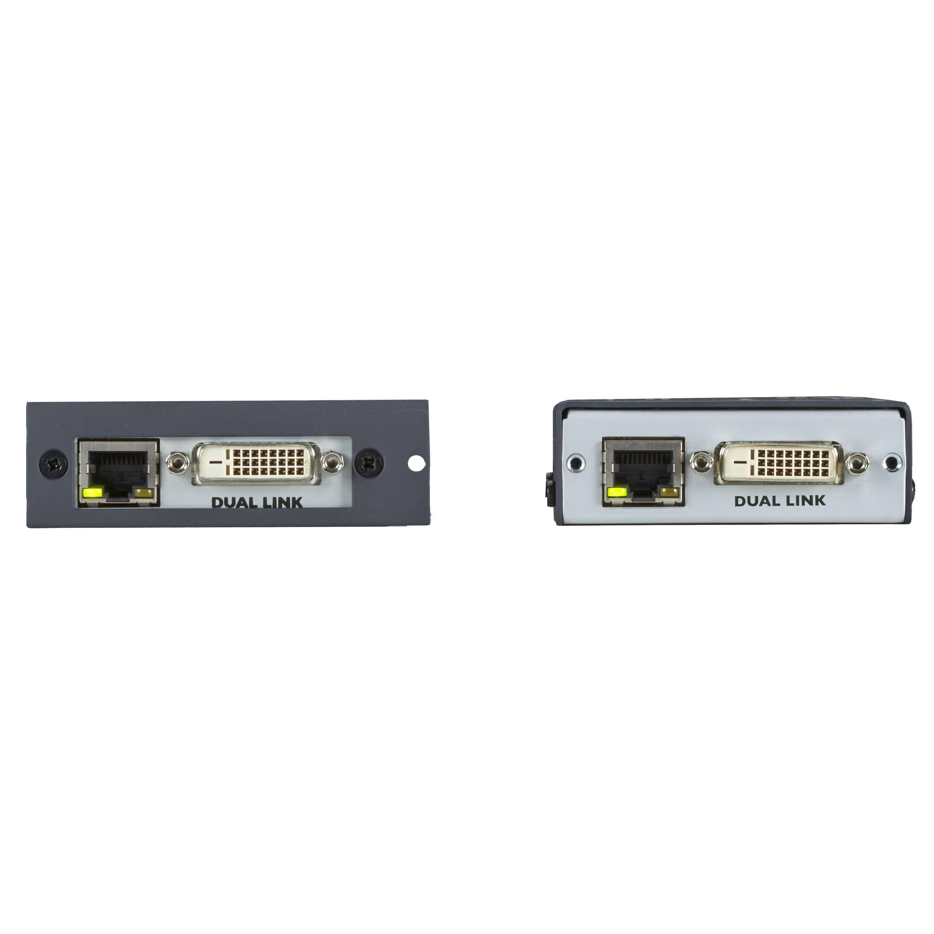 Wizard SRX Dual Link DVI Extender USB Audio - Extenderkit, (1) Dual link DVI-D, USB transparent-1