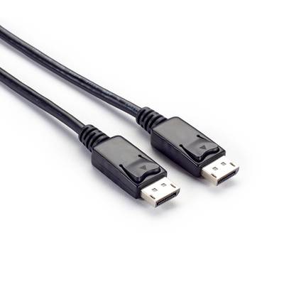 Black Box DisplayPort-Kabel 4K60Hz DP Version 1.2, Stecker/Stecker mit Verriegelungen, 4,5m