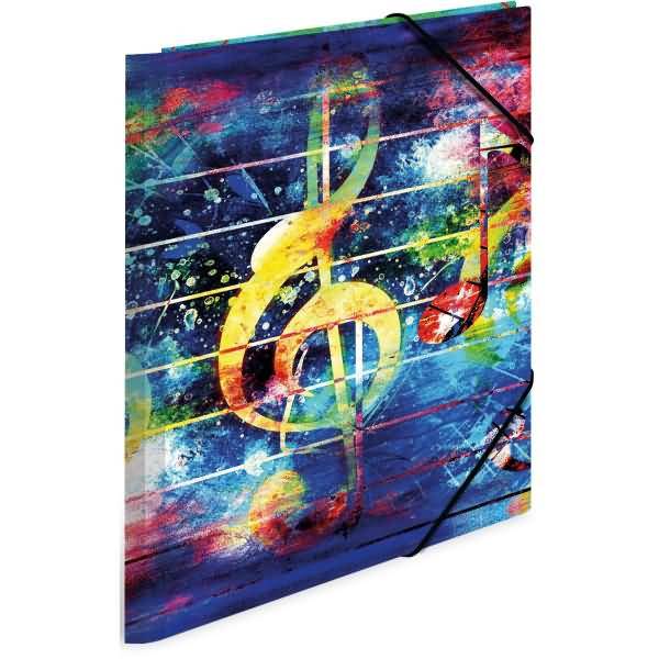 Sammelmappe A4 PP Music-1