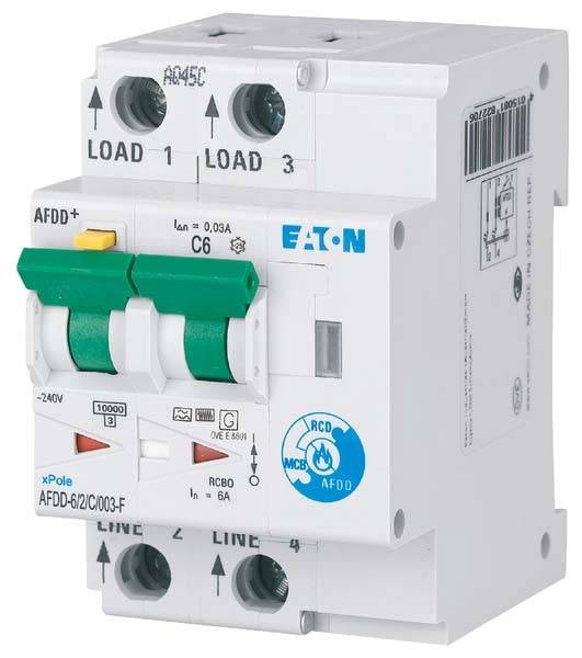 Eaton Brandschutzschalter AFDD-6/2/C/003-F-0