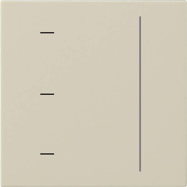 Gira Touchaufsatz 536501 cremeweiß Kunststoff