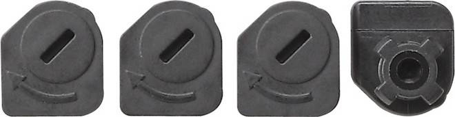 Gira Drehriegel-Set 857500-0