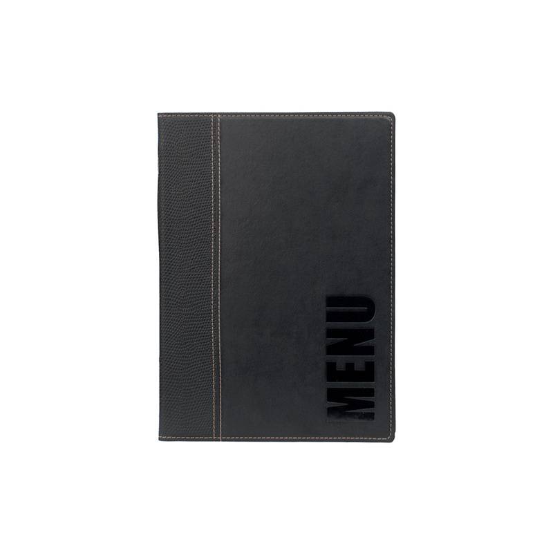 Securit Speisekarten-Mappe TRENDY, A5, schwarz-0