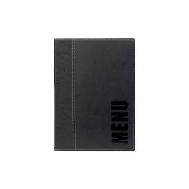 Securit Speisekarten-Mappe TRENDY, A5, schwarz