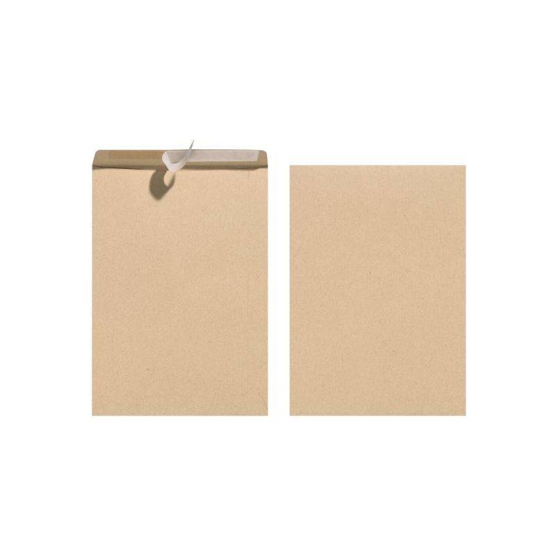 herlitz Versandtasche, DIN C5, ohne Fenster, braun-0