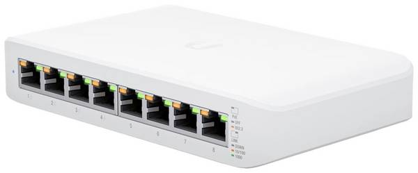 Ubiquiti Networks A121447 USW-LITE-8-POE Netzwerk Switch 8 Port 1 GBit/s