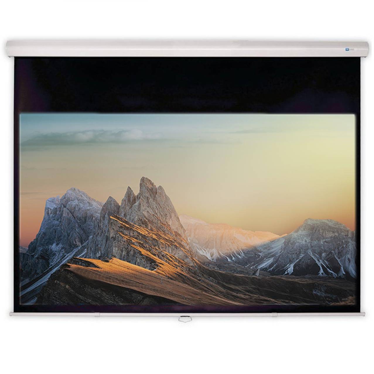 DELUXX Advanced Rolloleinwand Slowmotion 16:9 Mattweiss Polaro 203 x 114 cm-0