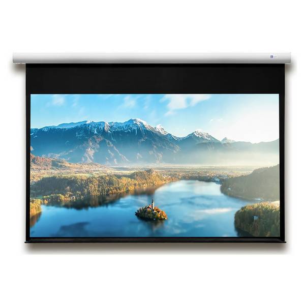DELUXX Advanced Motorleinwand Elegance 16:9 Mattweiss Polaro 203 x 114 cm