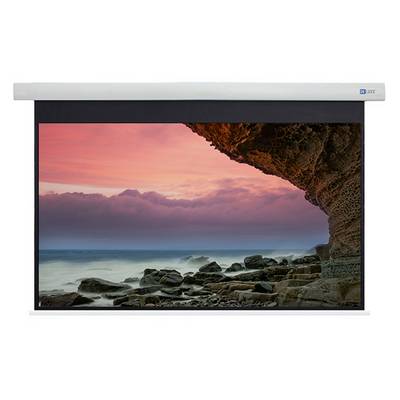 DELUXX Cinema Motorleinwand 243 x 136cm, 110" - 4K Fibre MWHT-0