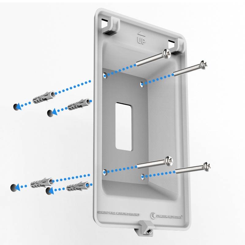 PL-WALLMNTB-WW - Optionale Wandhalterung für Cambiums e430H Access-Point ()-0